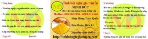 Bí Quyết Có Làn Da Trắng Mịn Nhờ Tinh Bột Nghệ