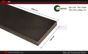 Gỗ ngoài trời conwood