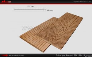 Awood sd151x10 gỗ nhựa awood