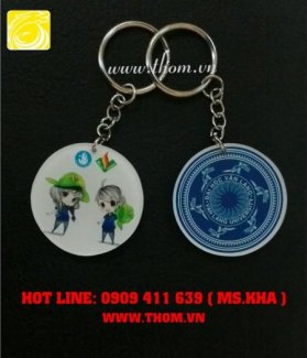 Cơ sở sản xuất móc khóa mica, móc khóa đổ keo, móc khóa nhựa giá rẻ