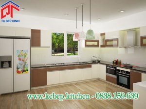 Tủ bếp năng động, tiện dụng, kiến tạo không gian bếp thoải mái hơn PTL148