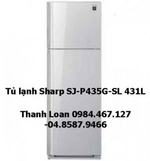 Bán tủ lạnh Sharp SJ-P435G-SL 431L siêu rẻ cập nhật hàng mới giá mới