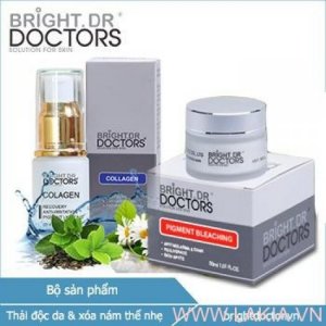 Bộ sản phẩm thải độc da và xóa nám thể nhẹ