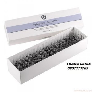 Huyết thanh Dưỡng Ẩm Lakia Hyaluronic Ampoule 100 ống 2ML