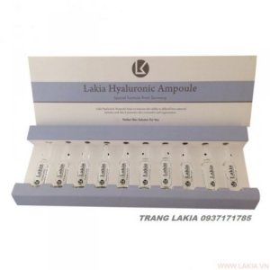 Huyết thanh Dưỡng Ẩm Lakia Hyaluronic Ampoule 100 ống 2ML