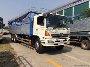 Xe tải hino 3 chân 16 tấn thùng dài 7.8m 9.4M thùng kín thùng mui bạt giá rẻ