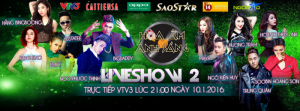 Vé The Remix Hòa Âm Ánh Sáng liveshow 3 ngày 17/1/2016.