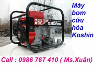 Máy bơm Cứu hỏa Koshin SERM-50V (3.3KW) bơm cao 90m.