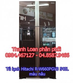 Ra mắt Tủ lạnh inverter Hitachi R-W660PGV3 540L giá sốc với nhiều tính năng nổi bật
