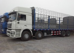 Chuyên cung cấp xe Shacman, Shacman 4 chân - 3 chân, Thiết kế tiện nghi