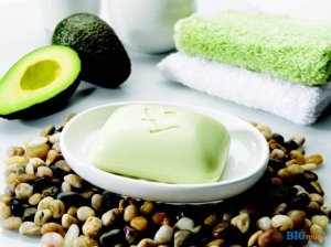 Xà Phòng Rửa Mặt Và Cơ Thể - Avocado -Face & Body Soap