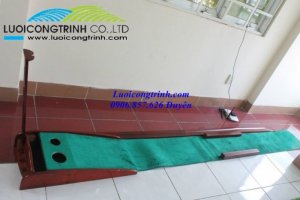 Putting gỗ cho gia đình 1 màu