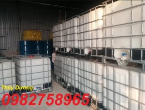 Tank Nhựa Ibc 1000L  Mới 100%  Sử Dụng Trong Công Nghiệp Hóa Chất