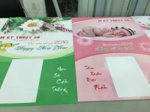 Cách thức in: in mực dầu bền màu trong suốt cả năm