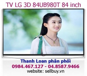 Nhận diện siêu phẩm Tv LG, TV LG 3D 84UB980T 84 inch vừa xuống giá cực tốt