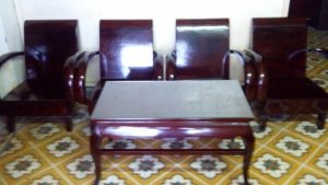 Bàn ghế họp gỗ gỏ
