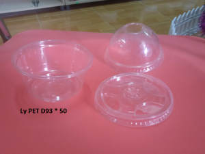 Ly nhưa PET 220 ml