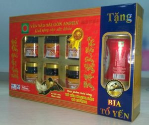 Gói quà tặng giá trị Yến sào Anpha chỉ 179.000 - Thần tài gõ cửa !