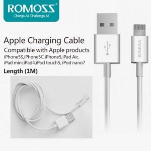 Cáp Sạc Iphone 5/6s Chính Hãng Romoss