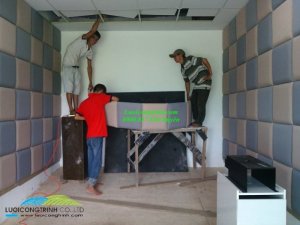 Nhân công thi công phòng golf 3D Trần Thái