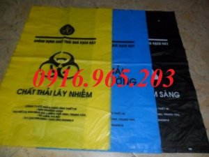 túi đựng rác có in logo y tế