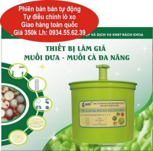 Thiết Bị Làm Giá Đỗ Bách Khoa