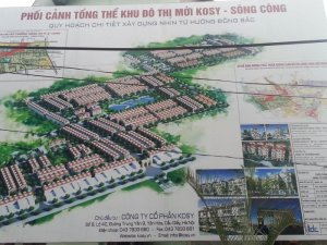 Bán đất phân lô dự án Kosy - thị xã sông Công, Thái Nguyên