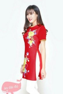 Áo dài cách tân cho mẹ và bé