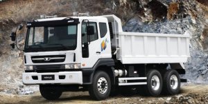 Xe tải benz Daewoo nhập khẩu nguyên chiếc, tải trọng hàng hóa lên tới 15 tấn!