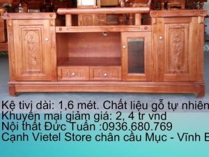 Kệ ti vi xoan ta 1.1 tr/m