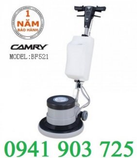 Máy chà sàn đơn CAMRY BF-521, phụ kiện máy chà sàn giặt thảm
