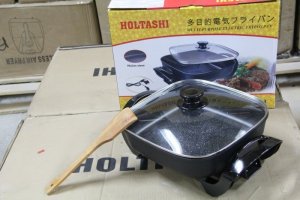 Chảo điện đa năng Holtashi TC-2015-3 (Đen)