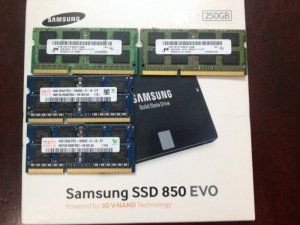 SSD Samsung evo850 250GB