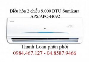 Cấp báo Điều hòa 2 chiều 9.000 BTU Sumikura APS/APO-H092 giá chỉ 6.100.000 VNĐ ngay hôm nay