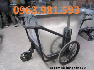 Thùng rác công cộng 660l