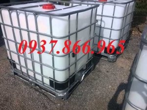 Tank nhựa,tank nhựa cũ hà nội,thùng nhựa màu trắng 100l đế sắt,thùng nhựa 1 khối lồng thép.tank nhựa 1khooi thanh lý