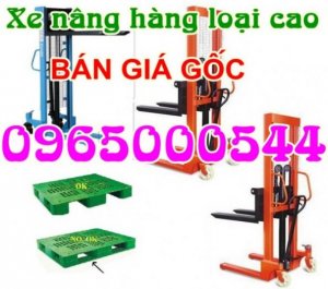 Xe nâng tay cao, xe nâng hàng giá rẻ toàn quốc