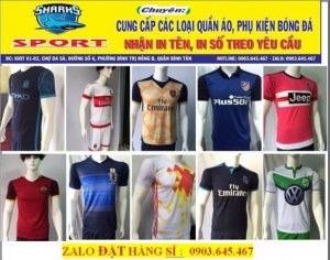 Xưởng may quần áo bóng đá TP.HCM siêu rẻ