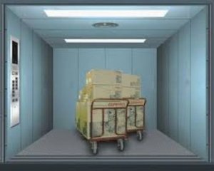 Thang máy tải hàng tải trọng lượng lớn