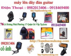 Bán máy chỉnh hay lên dây đàn ghita (tuner) giá rẻ tại gò vấp