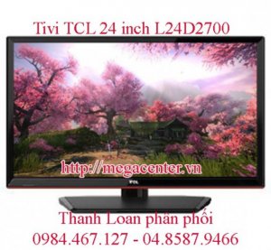 Giảm giá loạt Tivi TCL 24D2700, 32D2700, 40S4700, 48D2720, 48D2780, 55D2730 chính hãng