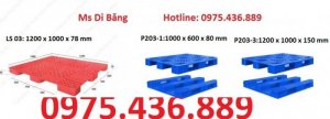 Giá tốt BLUESKY VN: Pallet ,pallet nhựa,pallet nhựa lót sàn,pallet nhựa hai mặt