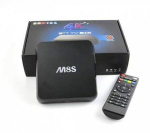 ANDROID TV BOX M8S Ultra HD 4k2k - RAM 2GB