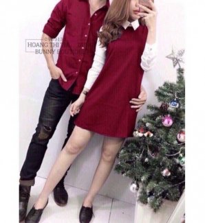 Sét áo váy cặp đôi