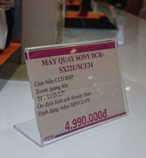 Menu mica A4,A5,A6 giá rẻ