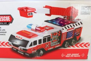 Mô hình xe thang cứu hỏa