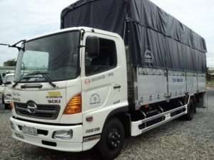 Bán Xe Tải HINO FC 6.4 Tấn thùng mui bạt thùng kín Giao Xe Toàn Quốc