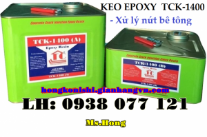 Epoxy E500, keo epoxy TCK E500 xử lý nứt bê tông sàn