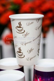 Ly cafe nóng 12oz