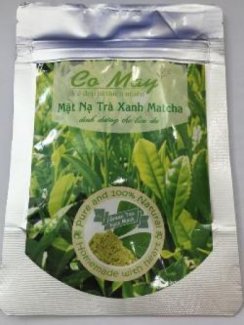 Mặt nạ trà xanh matcha